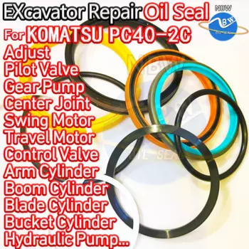 Для KOMATSU PC40-2C масляный сальник экскаватора Kit высококачественный ремонт PC40 2C Skf Service оригинальный качественный гусеничный молоток для Spovel Tool BOOM