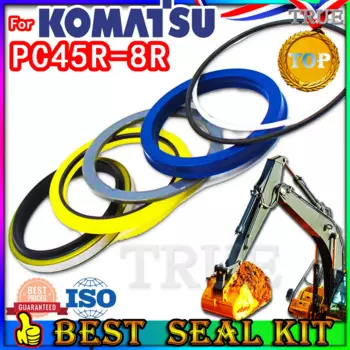 Для KOMATSU PC45R-8R масло комплект для ремонта уплотнений мачта стрелы ковш, экскаватор, гидравлический цилиндр PC45R 8R, центральное соединение, нитрил бутадиен-Нитриловый каучук