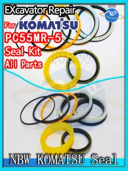 Для KOMATSU PC55MR-5 масляный сальник экскаватора Kit высококачественный ремонт PC55MR 5 раскладная Лопата Регулируемая поворотная передача центральный шарнир прокладка
