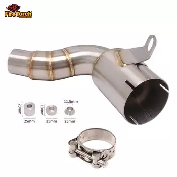 Для KTM 390 Adventure 250 Adventure 250 390 ADV 250ADV 390ADV 2020-2023 средняя труба мотоцикла, выхлопная труба, оригинальный глушитель