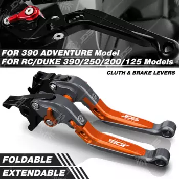 Для KTM 390 ADVENTURE/RC/DUKE 390/250/200/125 рычаг сцепления тормозной рычаг набор Складной Удлиненный регулируемых ручек рычаги аксессуары для мотоциклов Запчасти