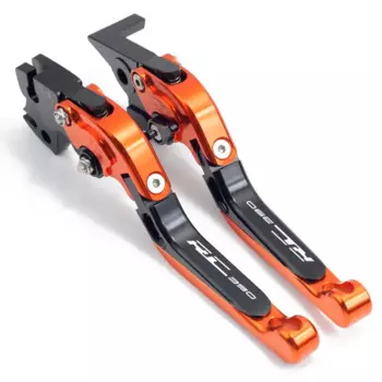 Для KTM Duke 390 RC390 rc 390 duke 2013 2014 2015 2016 2017 2018 2019 2020 2021 2022 оранжевые черные рычаги тормозной муфты мотоцикла
