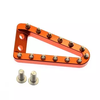 Для KTM SX SXF XC XCF EXC EXCF Для GasGas Для Husqvarna FC TC FE TE FX TX 68 мм Удлиненный рычаг задней педали тормоза Ступенчатая пластина Наконечник