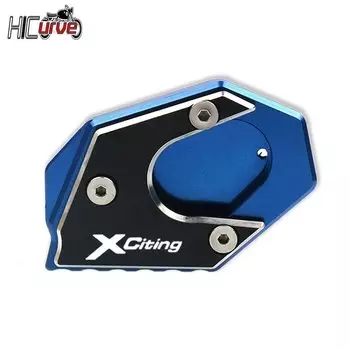 Для KYMCO Xciting 250 300 350 400 400i 250i 300i 350i подставка для ног с ЧПУ, боковая подставка, удлинитель, опорная пластина, увеличенная подставка