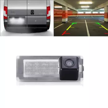 Для Lancia Ypsilon MK2 843 / Musa 350 2003 10-2011.12 Светодиодная Лицензионная лампа для номерного знака заднего вида Автомобильная камера заднего вида для парковки