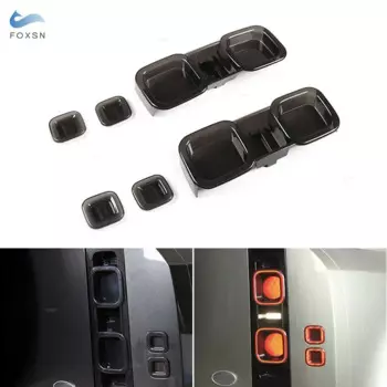 Для Land Rover Defender 110 2020 2021 2022, автомобильные задние фонари, задний фонарь, абажур, крышка индикатора тормоза, аксессуары для отделки