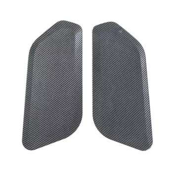 Для Land Rover Defender 90 110 130 2020-24 ABS углеродное волокно, автомобильный центральный ящик для хранения, перегородка, накладка, автомобильные аксессуары