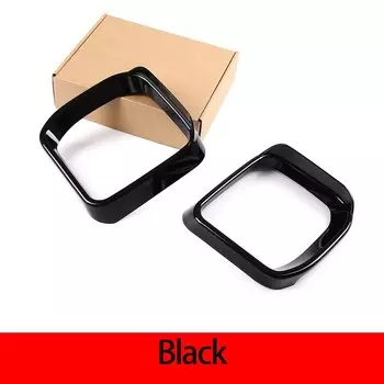 Для Land Rover Defender 90 110 2020-2024 ABS внешнее зеркало автомобиля дождь рамка для бровей декоративная наклейка автомобильные аксессуары