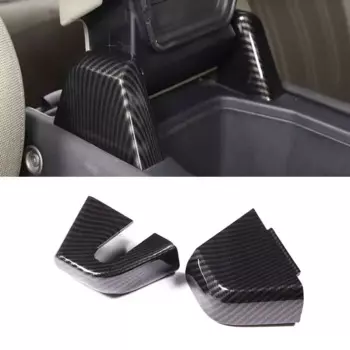 Для Land Rover Defender 90 110 2022-23 текстура из углеродного волокна салона автомобиля, центральная консоль, подлокотник, винт, замена накладки