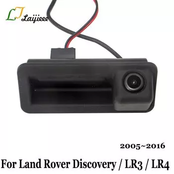 Для Land Rover Discovery 3 4 LR3 LR4 L319 2005 ~ 2016 Автомобильная камера заднего вида с ручкой багажника/RCA HD широкоугольная камера заднего вида