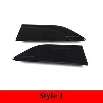 Для Land Rover Discovery 5 LR5 2017 2018 2019 2021 2022 2023 2024 ABS Черный Автомобильное боковое крыло вентиляционного отверстия Накладка Автомобильные аксессуары