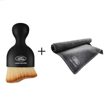 Для Land Rover, новая мягкая щетка для чистки салона автомобиля, средство для удаления пыли, замшевое флисовое полотенце из микрофибры, тряпка для чистки автомобиля