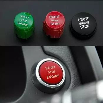 Для Land Rover Range Rover исполнительное издание LR2 обнаружения запуска двигателя Переключатель крышка кнопки запуска LR023490 черные, красные, зеленые