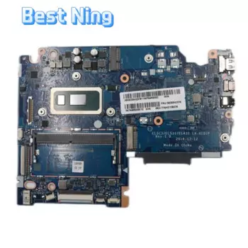 Для Lenovo S340-15IWL, материнская плата для ноутбука, системная плата CPU 5405U, S340-14IWL LA-H101P, 4GB-RAM, 100% протестирован, ОК