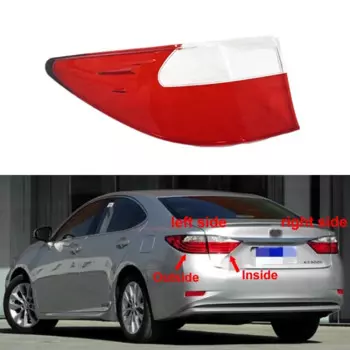 Для Lexus ES250 ES300 ES350 2013 2014, задняя внешняя крышка заднего фонаря, стоп-сигналы, корпус из плексигласа, автозапчасти