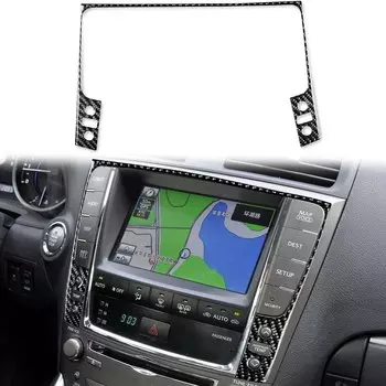 Для Lexus IS250 300 350C 2006-2012 аксессуары автомобильные аксессуары из углеродного волокна внутренняя консоль передач подлокотник панель наклейки украшения