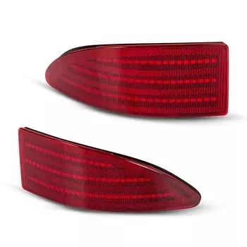 Для Lexus IS250 IS350 2005-2013 отражатель заднего бампера ABS красный стоп-сигнал задний отражатель света