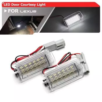 Для Lexus IS ES GS RC LS RX Series 240 300 330 350 400 450 460 500 570 GX460 LX570 HS250h SMD светодиодные дверные фонари для подножек