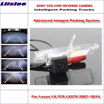 Для Lexus LX 570 LX570 2007 ~ 2014 HD SONY Автомобильная задняя камера интеллектуальная парковочная дорожка обратное Резервное копирование/NTSC RCA AUX