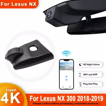 Для Lexus NX 300H 2018 2019 4K Автомобильный видеорегистратор Plug and Play видеорегистратор, видеорегистратор