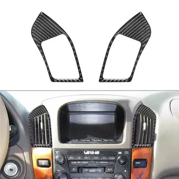 Для Lexus RX300 1998, 1999, 2000, 2001, 2002, 2003, аксессуары, украшение интерьера автомобиля, наклейка из углеродного волокна