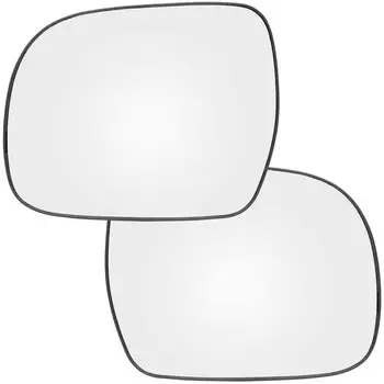 Для Lexus RX 2003-2008 Toyota Hilux 2005-2010 левая и правая дверь, боковое зеркало, стекло с подогревом, выпуклое, с пластиной, зажим заднего вида