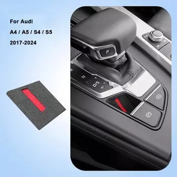 Для LHD Audi A4L B9 Sedan A4 Allroad Avant S4 A5 S5 2017 2018 2019 2020 2021 2022 2023 2024 Замшевые кожаные накладки с внутренней отделкой