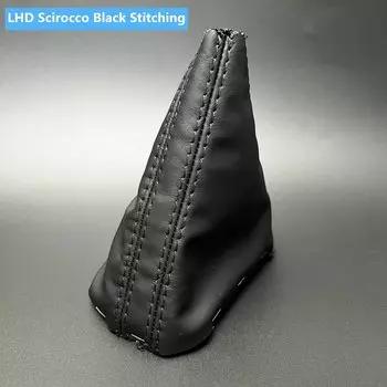 Для LHD VW Golf 7 MK7 Golf 6 GTI Scirocco Автоматическая ручка переключения передач DSG из натуральной кожи, ручка переключения передач, чехол 5GG 713203 A