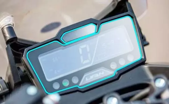 Для LIFAN KPV150 царапина на мотоцикле Защитная пленка для приборной панели