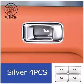 Для Lixiang L9 L8 L7 L6 2023 2024, аксессуары для украшения интерьера автомобиля, панель управления окном, защитные аксессуары