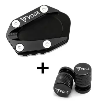 Для loncin voge 300DS 300 ac 300 rr 300 r 300RR 300AC Мотоциклетная подставка для ног Боковая подставка Опорная пластина Колпачки клапанов шин