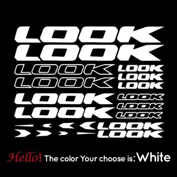 Для LOOK велосипедная рама виниловая графическая наклейка для стайлинга автомобилей кузов автомобиля набор наклеек MOUNTAIN Велоспорт для MTB BMX Race Road BIKE