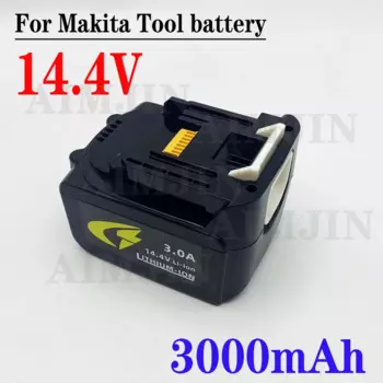 Для Makita 14,4 В 3000 мАч литий-ионная аккумуляторная батарея для замены BL1415 BL1430 BL1440 аккумулятор для беспроводного электроинструмента