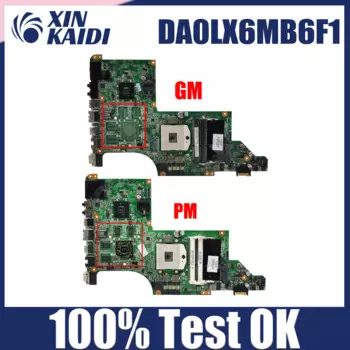 Для материнской платы ноутбука HP Pavillion DV6-3000 DV6T-3000 592816 -001 Материнская плата DA0LX6MB6G1 DA0LX6MB6F1