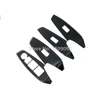 Для Mazda3 Mazda 3 Axela 2014-2017 LHD BM/BN переключатель окна автомобиля регулировочная ручка панель Крышка отделка наклейки полосы украшение Стайлинг