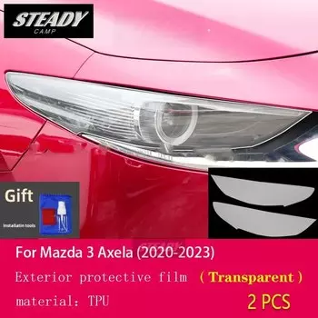 Для Mazda 3 Axela 2020-2022 2023 Автомобильная внешняя фара против царапин ТПУ PPF защитная пленка против царапин аксессуары для ремонта