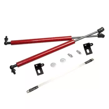 Для Mazda 3 Axela BM BN 2013-2018, 2 шт., автомобильный передний капот, модифицирующие газовые стойки, поддержка подъема, амортизатор амортизатора из углеродного волокна