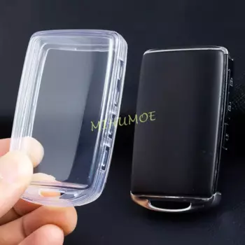 Для Mazda 3 BP 6 GJ CX30 CX50 CX60 CX70 CX90 CX5 CX9 MX30 MX5 Черный Прозрачный Автомобильный Брелок Чехол Брелок Кольцо Держатель