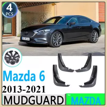 Для Mazda 6 Atenza GL GJ 2013 ~ 2021 2014 2015 2016 2017 2018 Автомобильное крыло, брызговики, брызговики, 4 шт., автомобильные аксессуары