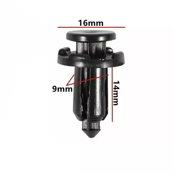 Для Mazda Axela Atenza gh 6 gj 6 gg 6 gh 3 bk 3 bm Titan 323f автомобильный бампер брызговик крепежные зажимы защитная пластина заклепки