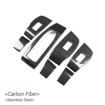 Для Mazda CX-30 CX30 2019 2021 2022 2023 2024 LHD панель переключателя окон регулировочная крышка отделка наклейки аксессуары автостайлинг