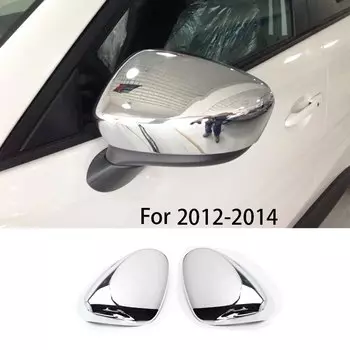 Для Mazda CX-5 CX5 2012 2013 2014 2015 2016 Стайлинг ABS хромированный Стик заднего вида боковое стекло зеркало заднего вида обрезанная рамка 2 шт.