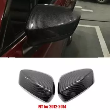 Для Mazda CX-5 CX5 2012-2014 2015 2016 2017-2021 ABS боковое зеркало двери из углеродного волокна, колпачки заднего вида, накладки на автомобильные чехлы