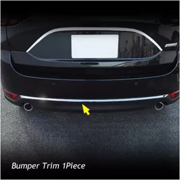 Для Mazda CX-5 CX5 2017 2018 2019 2020 2021 KF автомобильная кнопка заднего двери, накладка на задний бампер, полоса, наклейки, внешний гарнир, Стайлинг