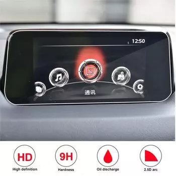 Для Mazda CX-5 CX5 CX 5 2017 2018 2019, закаленное стекло, автомобильная навигация, защитная пленка для сенсорного экрана, защита от царапин