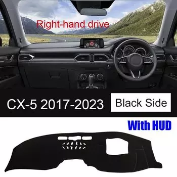 Для Mazda CX-5 CX5 KF 2017 2018 2019 2020 2021 2022 2023 крышка приборной панели автомобиля коврик для приборной панели солнцезащитный козырек нескользящая накладка аксессуары