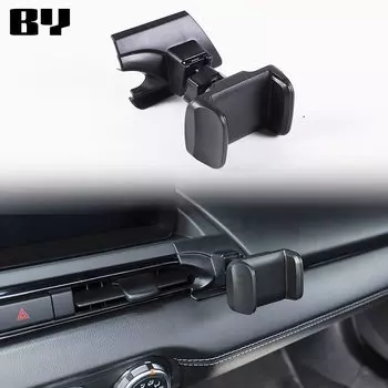 Для Mazda MX5 MX-5 ND 2016-2024 ABS центральное управление воздуховыпускным отверстием правый держатель мобильного телефона GPS-навигационный держатель автомобильные аксессуары