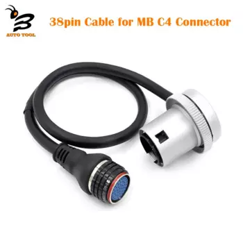 Для MB Star C4 38-контактный кабель для SD Connect C4 C5 Разъем сканера 38-контактный кабель Star Автомобильный диагностический инструмент Автомобильные аксессуары