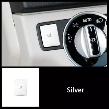 Для Mercedes Benz A B C E Class W176 W246 W204 W212 CLA C117 GLA X156 GLK X204 Кнопка регулировки переключателя автомобильной фары Накладка