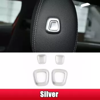 Для Mercedes Benz A B GLE GLS GLB Class W177 W167 W247 2019 2020 автомобильные аксессуары кнопка подъема подъема подголовника регулировочная крышка отделка